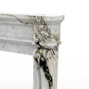 Marble fireplace for sale in Calacatta Monet - Image 5