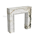 Marble mantelpiece in Calacatta Monet - Image 1