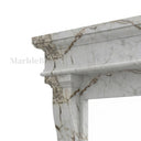 Marble fireplace for sale in Calacatta Monet - Image 6