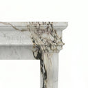 Marble fireplace for sale in Calacatta Monet - Image 5