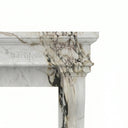 Marble fireplace for sale in Calacatta Monet - Image 5
