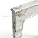 Marble mantelpiece in Calacatta Monet - Image 4