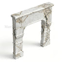 Marble mantelpiece in Calacatta Monet - Image 3