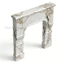 Marble mantelpiece in Calacatta Monet - Image 3