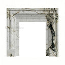 Marble fireplace for sale in Calacatta Monet - Image 1