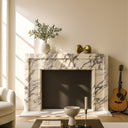 Marble Fire Surround 45" Height