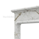 Marble fireplace for sale in Calacatta Monet - Image 3