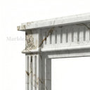 Marble mantelpiece in Calacatta Monet - Image 5