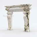 Marble fireplace for sale in Calacatta Monet - Image 3