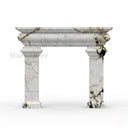Marble fireplace for sale in Calacatta Monet - Image 1