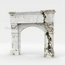 Marble mantelpiece in Calacatta Monet - Image 1
