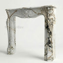 Marble fireplace for sale in Calacatta Monet - Image 6