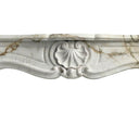 Marble fireplace for sale in Calacatta Monet - Image 4