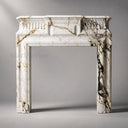 Marble fireplace for sale in Calacatta Monet - Image 6