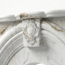Marble mantelpiece in Calacatta Monet - Image 6