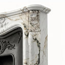 Marble fireplace for sale in Calacatta Monet - Image 8