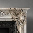 French Marble fireplace in Calacatta Monet - Image 7