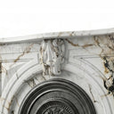 victorian marble fireplace in Calacatta Monet - Image 3