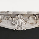 White marble mantel in Calacatta Monet - Image 4