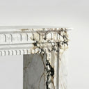 Marble electric fireplace in Calacatta Monet - Image 5