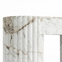 Unique Marble fireplace in Calacatta Monet - Image 5