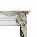 White Marble fireplace in Calacatta Monet - Image 3
