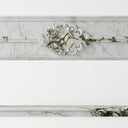 Marble electric fireplace in Calacatta Monet - Image 4