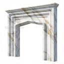 Marble fireplace for sale in Calacatta Gold - Image 5