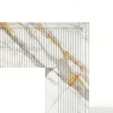 Marble mantelpiece in Calacatta Gold - Image 6