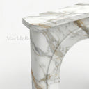 Marble mantelpiece in Calacatta Gold - Image 3