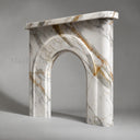 Marble mantelpiece in Calacatta Gold - Image 6
