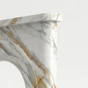 Marble mantelpiece in Calacatta Gold - Image 5