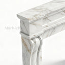 Marble fire surround in Calacatta Gold - Image 5
