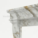 Marble fireplace surround in Calacatta Gold - Image 3