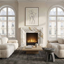 Marble mantelpiece in Calacatta Gold - Image 2