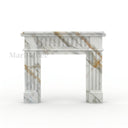 Marble fireplace surround in Calacatta Gold - Image 1