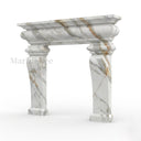 Marble mantel in Calacatta Gold - Image 6
