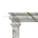 Marble mantel in Calacatta Gold - Image 3