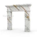 Marble mantel in Calacatta Gold - Image 6