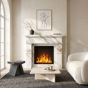 Marble mantel in Calacatta Gold - Image 2