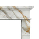 Marble mantel in Calacatta Gold - Image 3