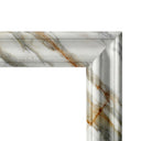 White marble fireplace in Calacatta Gold - Image 4