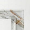 Marble electric fireplace in Calacatta Gold - Image 6