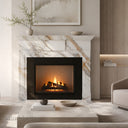 Marble mantelpiece in Calacatta Gold - Image 1