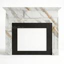 Marble mantelpiece in Calacatta Gold - Image 2