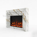 Marble mantelpiece in Calacatta Gold - Image 5