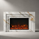 Marble mantelpiece in Calacatta Gold - Image 3