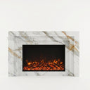 Marble mantelpiece in Calacatta Gold - Image 1