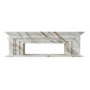 Marble electric fireplace in Calacatta Gold - Image 1