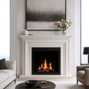 White Marble Hearth 47" Tall